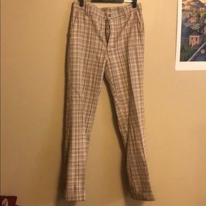 Cuffed vintage pants